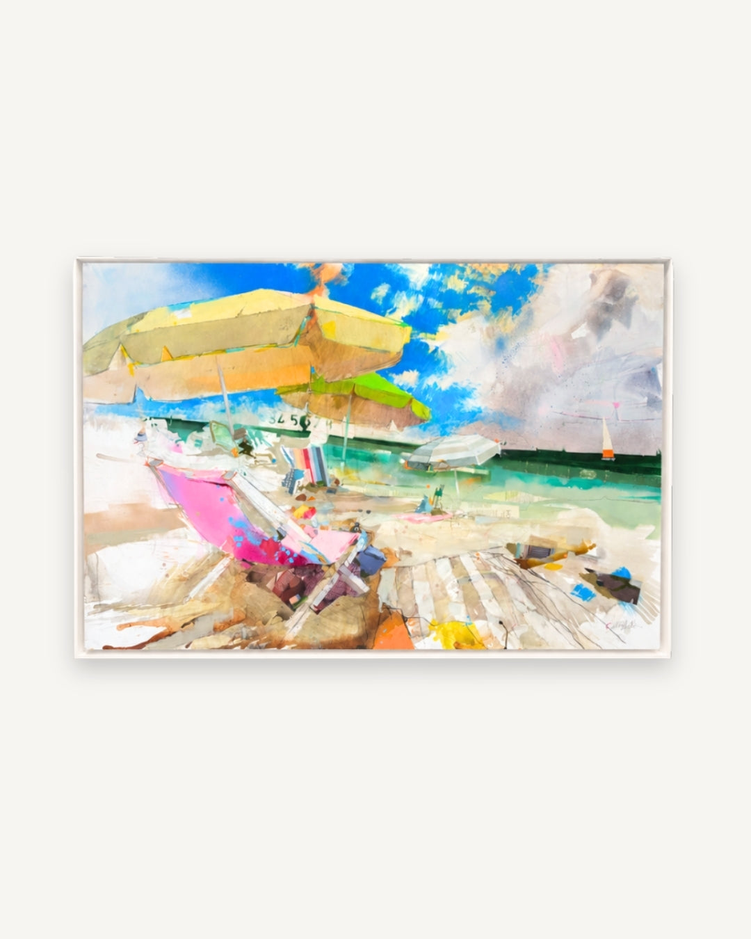 Mediterranean Summer III by Alberto Marquez | Jaloe Art Gallery