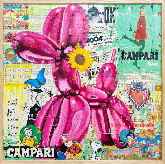 Pink Balloon - Jaloe Art Gallery