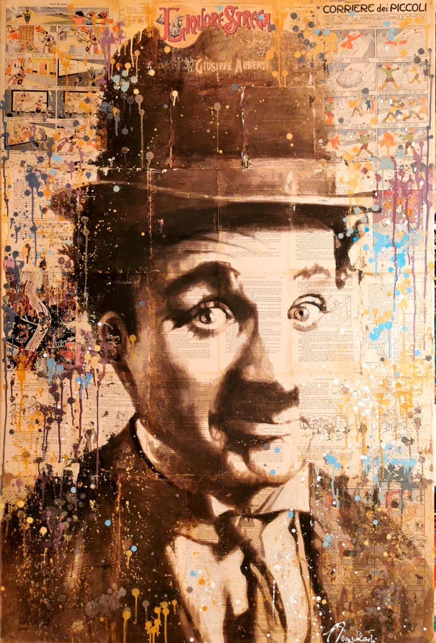 Charlie Chaplin, un giorno senza un sorriso è un giorno perso - Jaloe Art Gallery