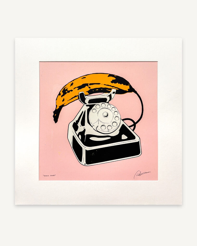 Banana Phone by Okova | Jaloe Art Gallery