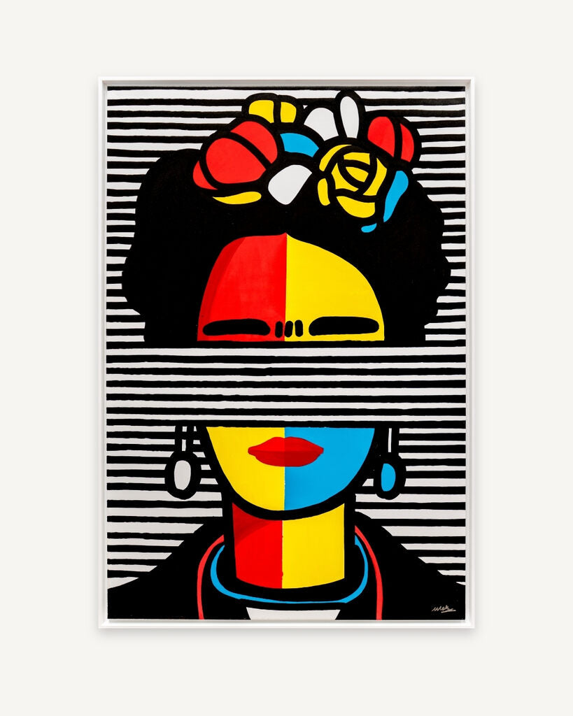 Frida Stripes by Melkio | Jaloe Art Gallery