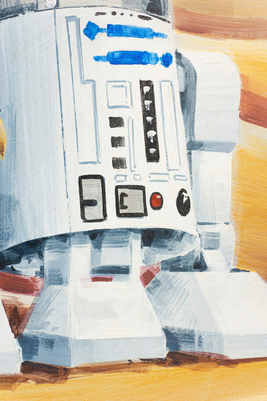 R2-D2 & C-3PO by Francisco Casas | Jaloe Art Gallery