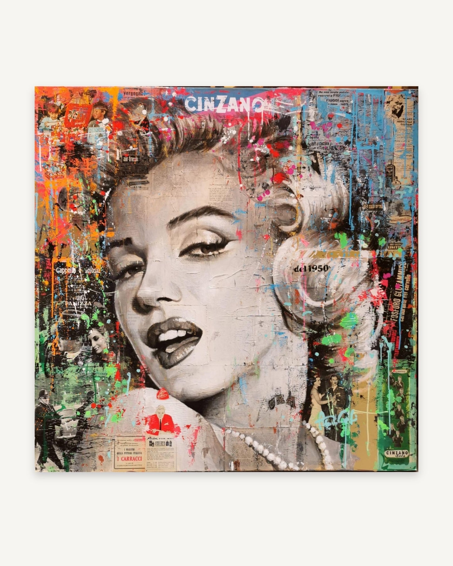 Marilyn, Vintage Cinzano