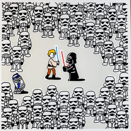 The Star Duel - Jaloe Art Gallery