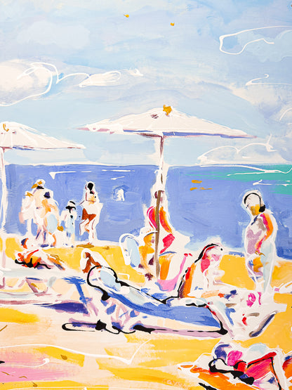 Été au Bord de la Mer - Jaloe Art Gallery
