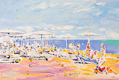Été au Bord de la Mer - Jaloe Art Gallery