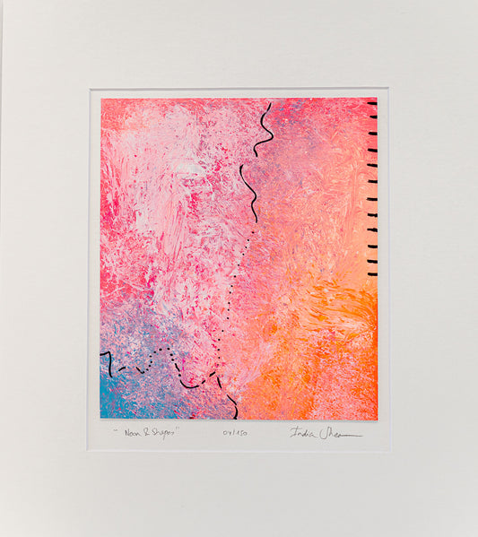 Neon & Shapes 04/150 - Jaloe Art Gallery