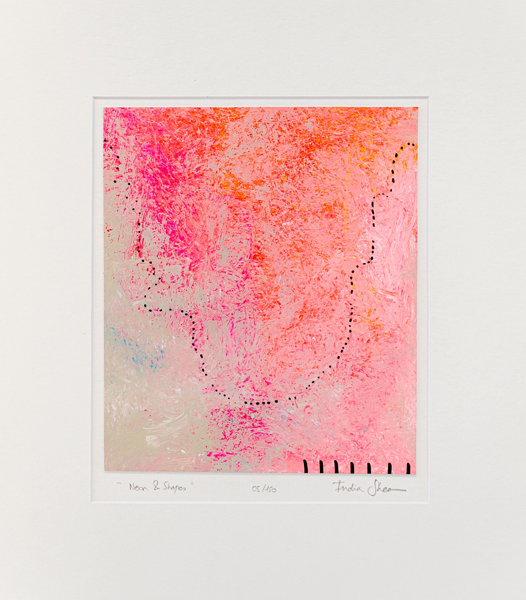 Neon & Shapes 05/150 - Jaloe Art Gallery