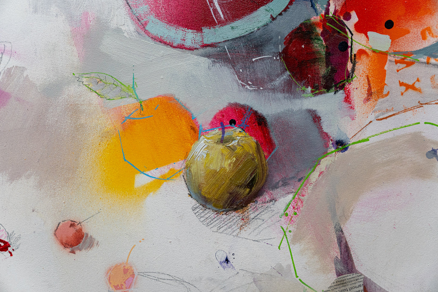 Me gusta la fruta roja