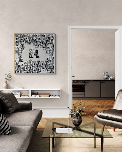 The Star Duel - Jaloe Art Gallery