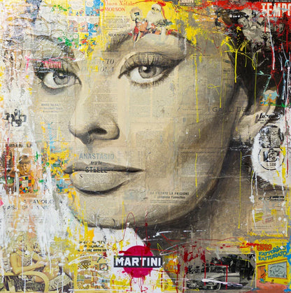 Sofia Loren Among the Stars - Jaloe Art Gallery