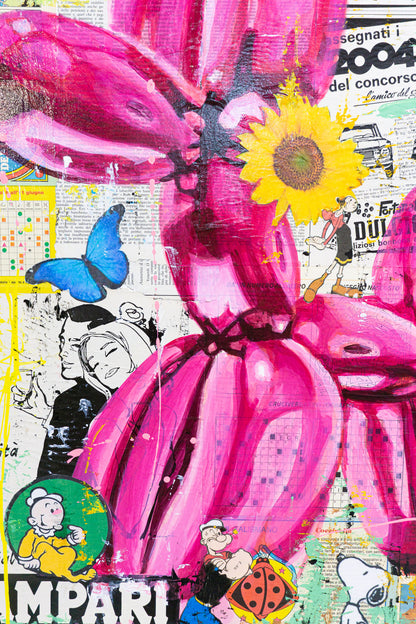 Pink Balloon - Jaloe Art Gallery
