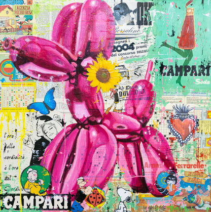 Pink Balloon - Jaloe Art Gallery