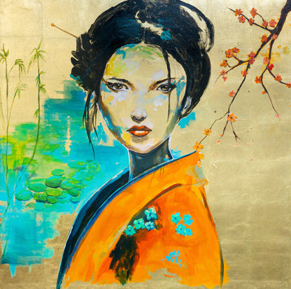 Golden Geisha - Jaloe Art Gallery