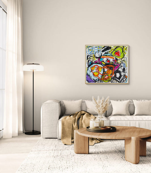 Grillage bleu by Helder Batista | Jaloe Art Gallery