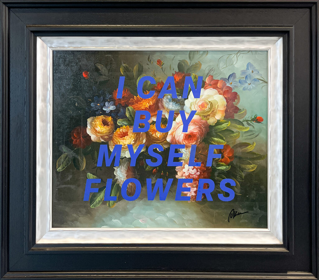 I can buy myself flowers I by Okova | Jaloe Art Gallery