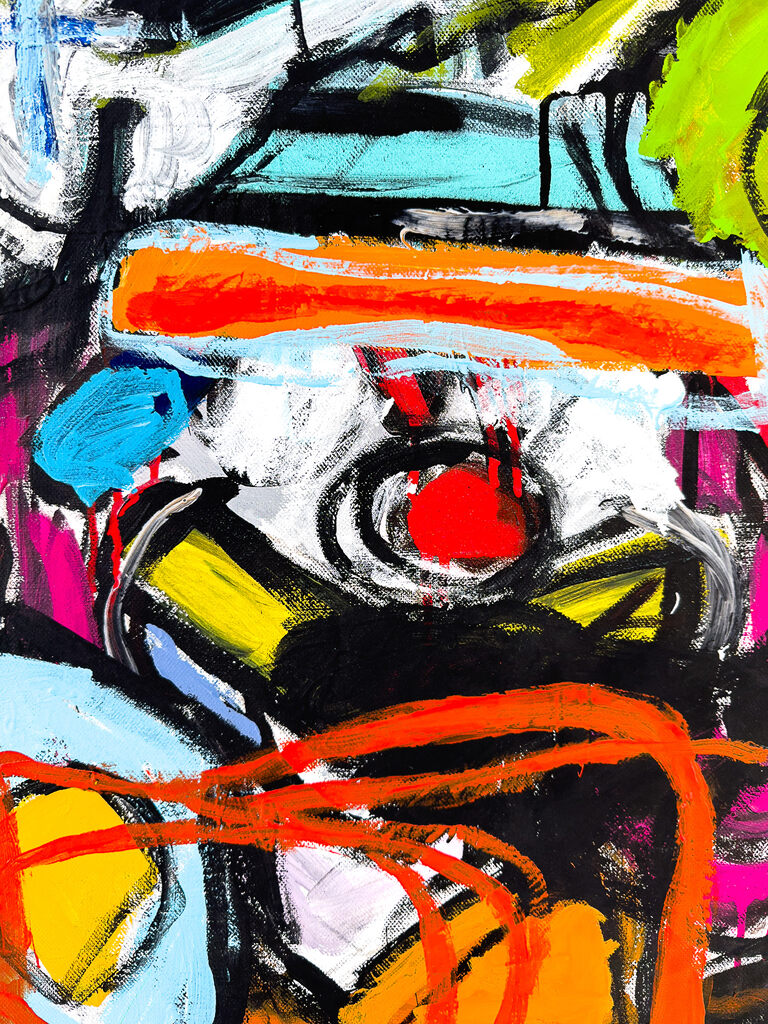 Grillage bleu by Helder Batista | Jaloe Art Gallery