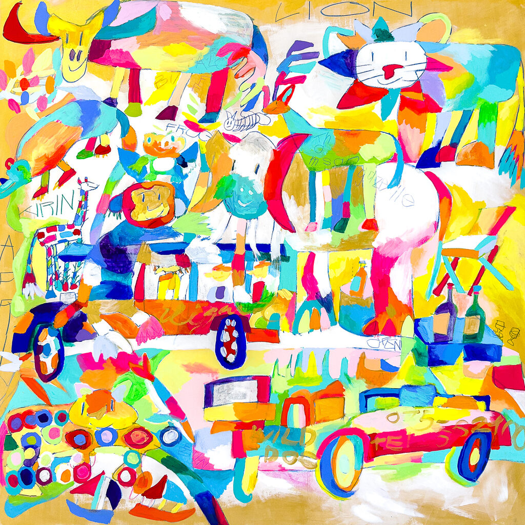 Let's go to African Safari on the Jeep by Taisuke Kinugasa | Jaloe Art Gallery