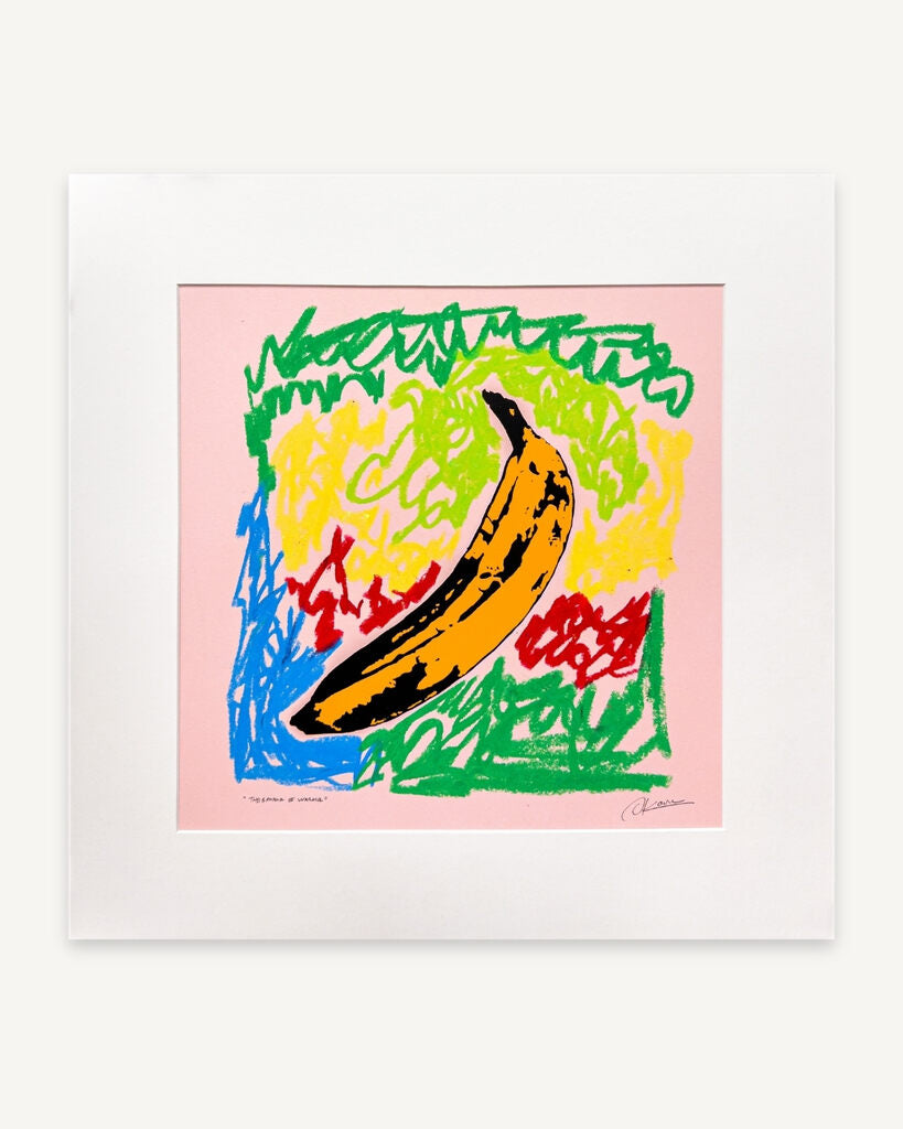 The Banana of Warhol by Okova | Jaloe Art Gallery