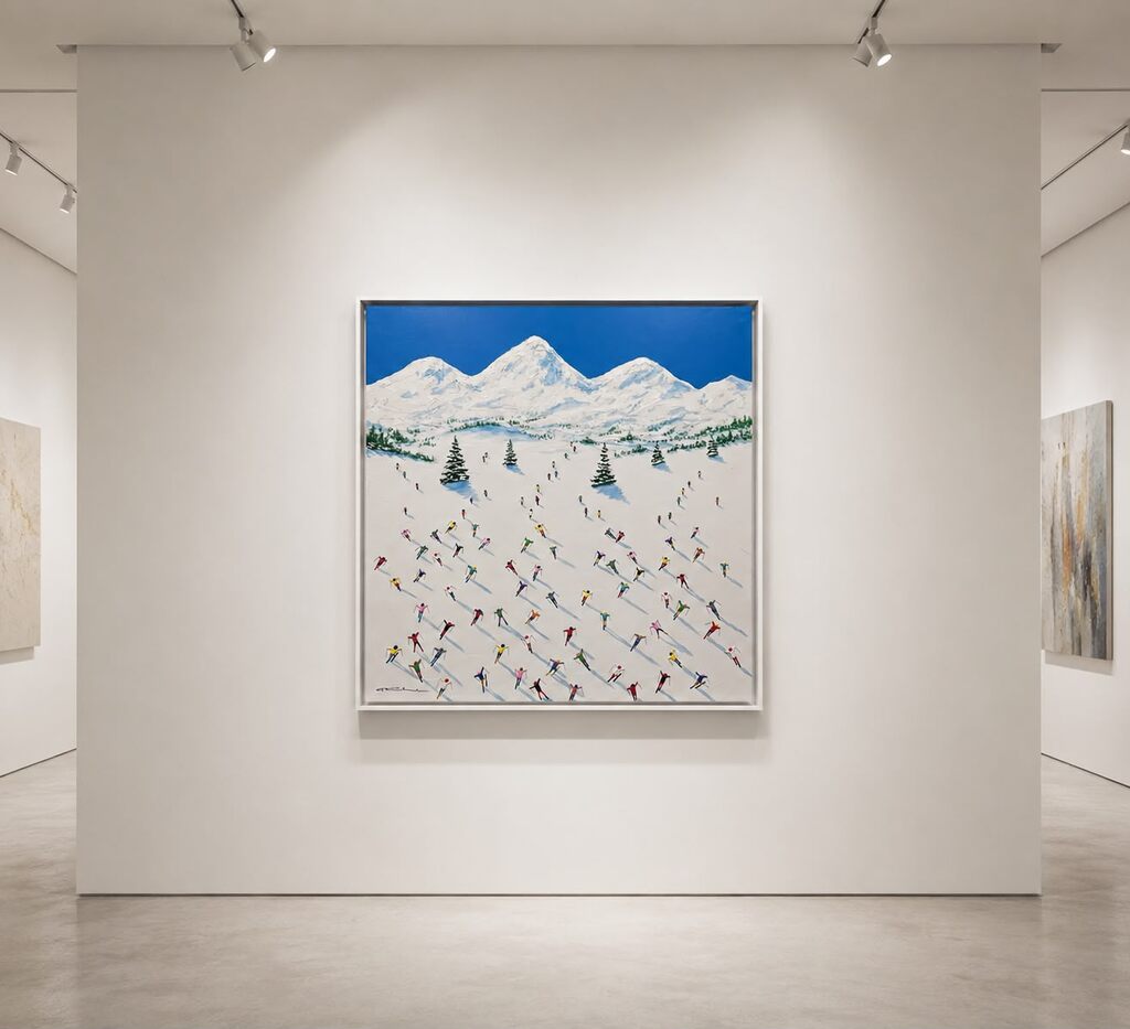 Winter is my passion by Alfredo Candela | Jaloe Art Gallery