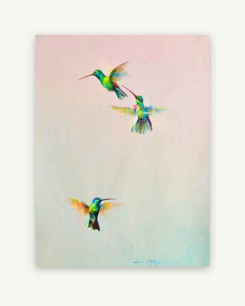 Flying together II by JM Reyes | Jaloe Art Gallery