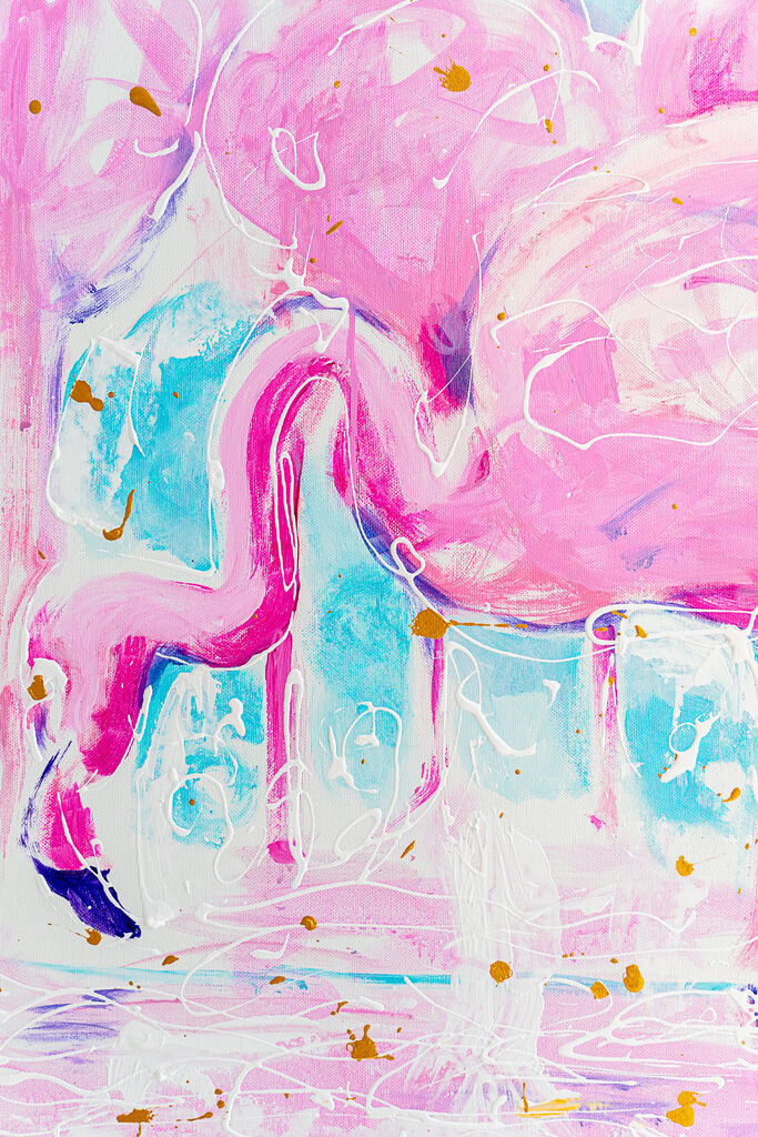Flamingo Coast by Eduardo Romaguera | Jaloe Art Gallery
