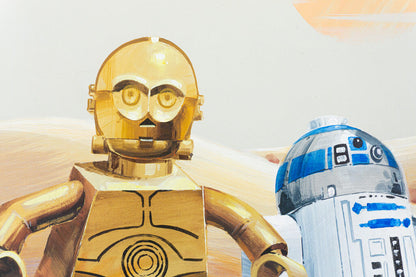 R2-D2 & C-3PO by Francisco Casas | Jaloe Art Gallery