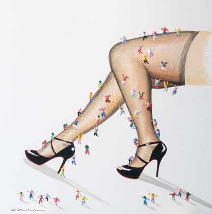 High heels I by Alfredo Candela | Jaloe Art Gallery