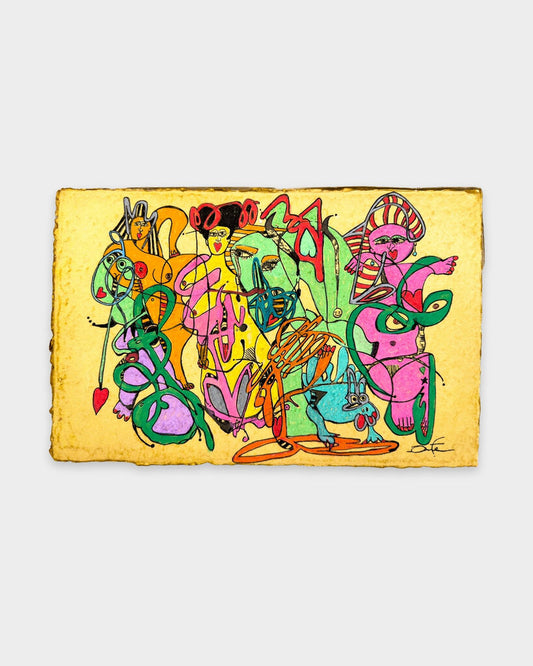 Urban Parade (IV) by Leonardo Lanzolla | Jaloe Art Gallery