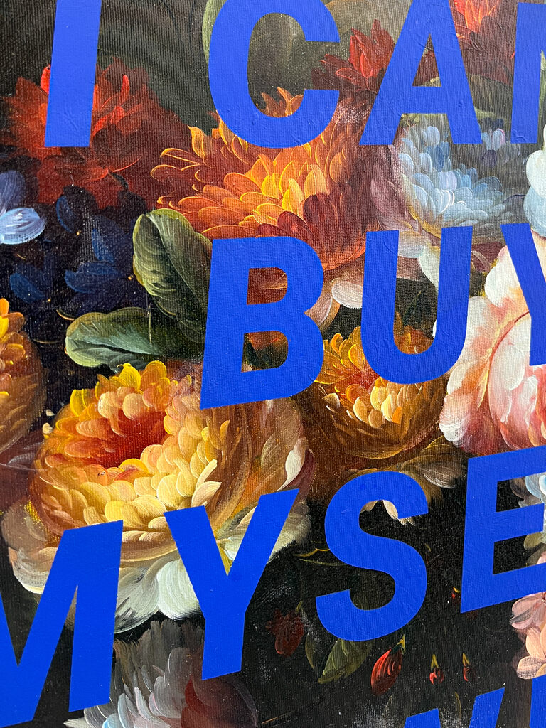 I can buy myself flowers I by Okova | Jaloe Art Gallery