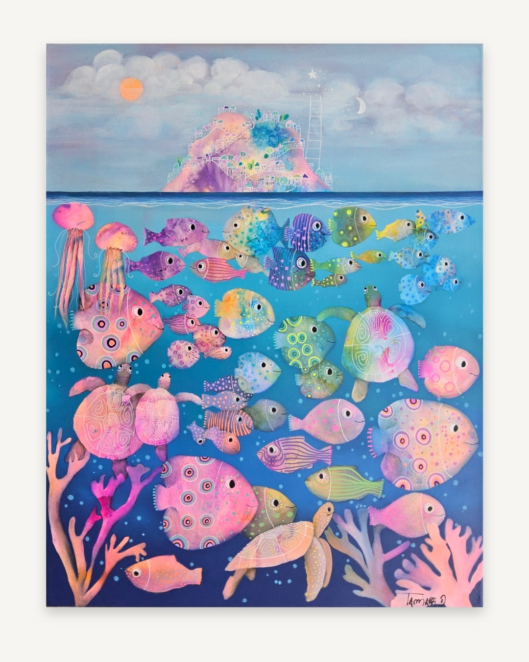 Tamara, contemporary artist represented by Jaloe Art Gallery